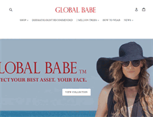 Tablet Screenshot of globalbabe.com